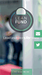 Mobile Screenshot of leanfund.com